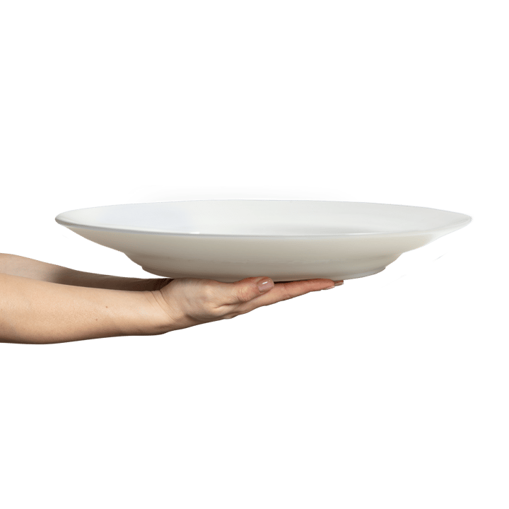 Basic Servierplatte Ø41 cm, Weiß Mateus