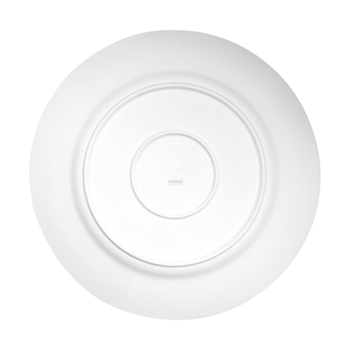 Basic Servierplatte Ø41 cm, Weiß Mateus