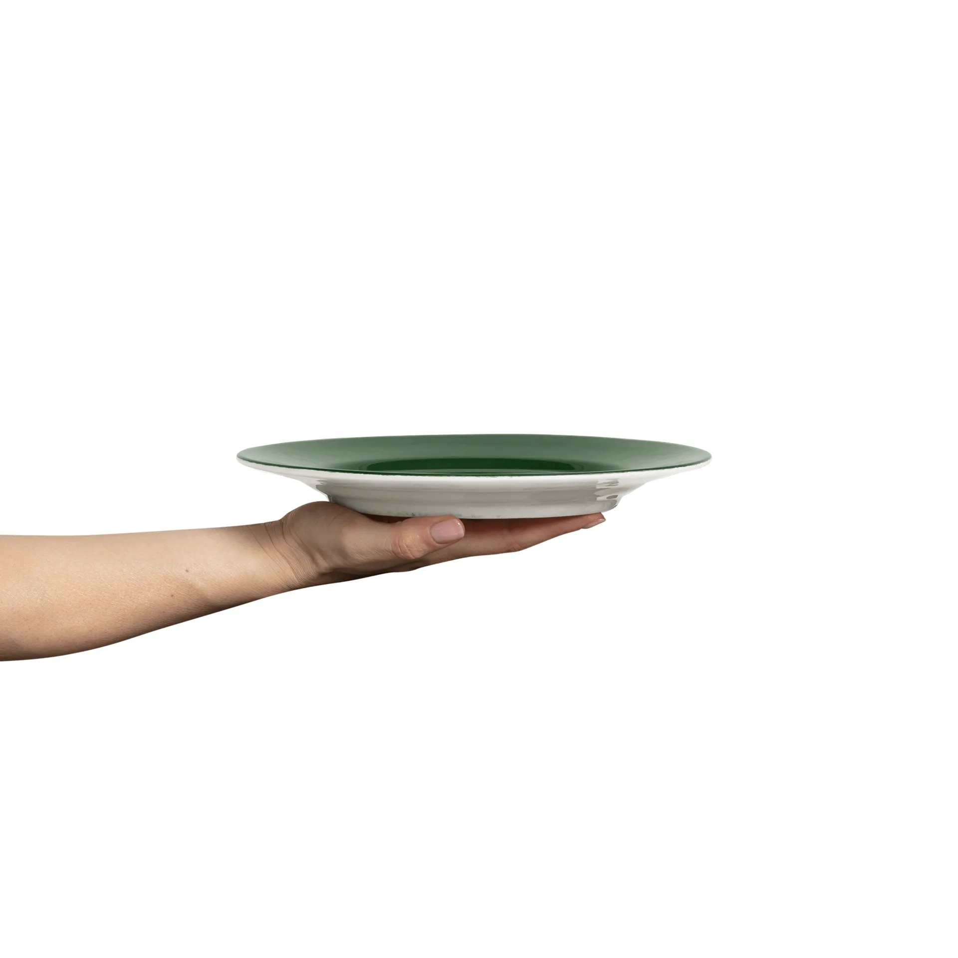 Basic Teller 25cm, Waldgrün Mateus