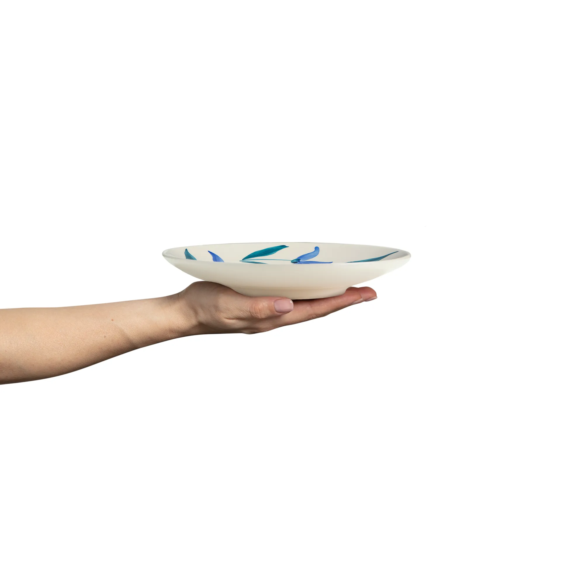 Flowers blossom Teller Ø20 cm, Weiß Mateus