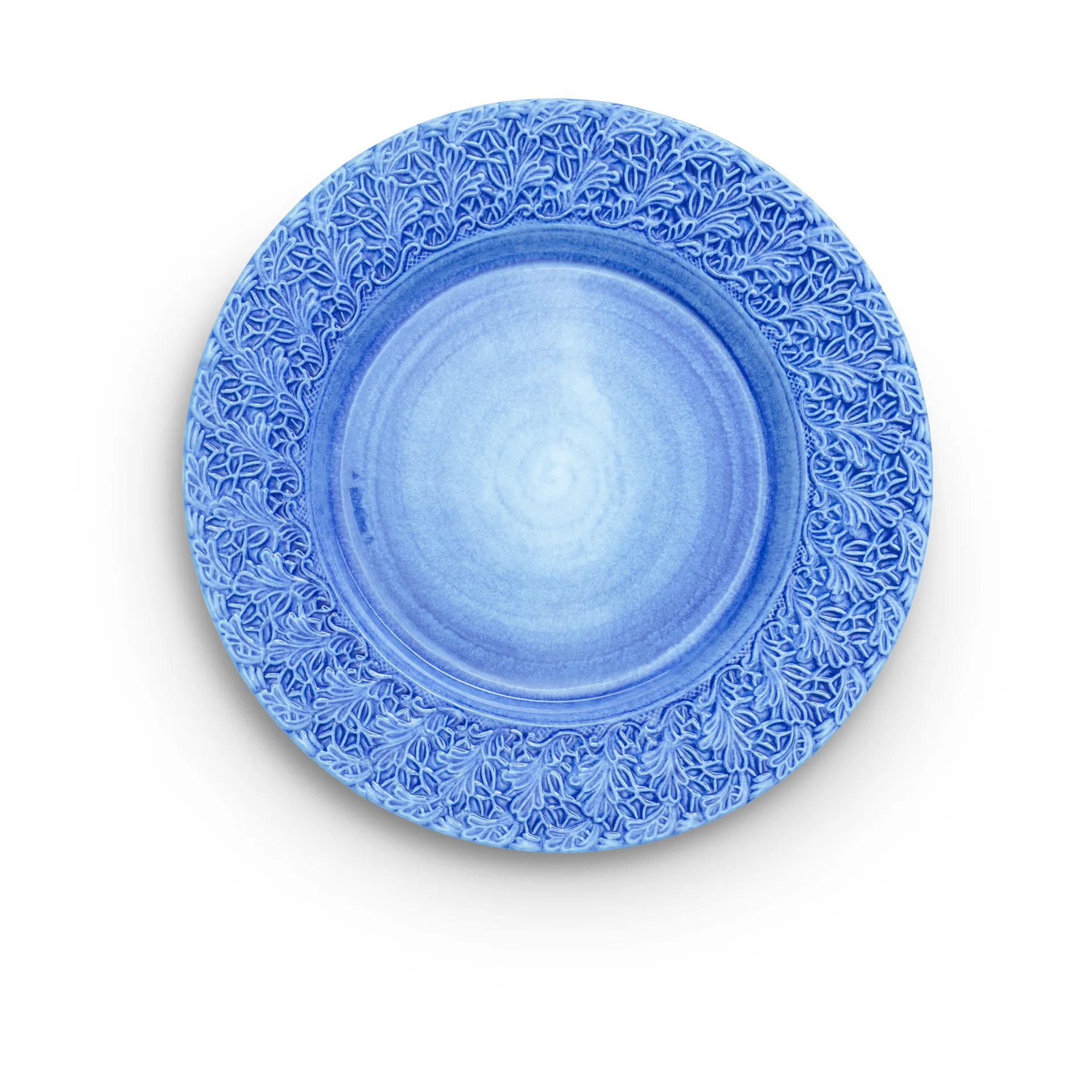Lace Teller 32cm, Hellblau Mateus