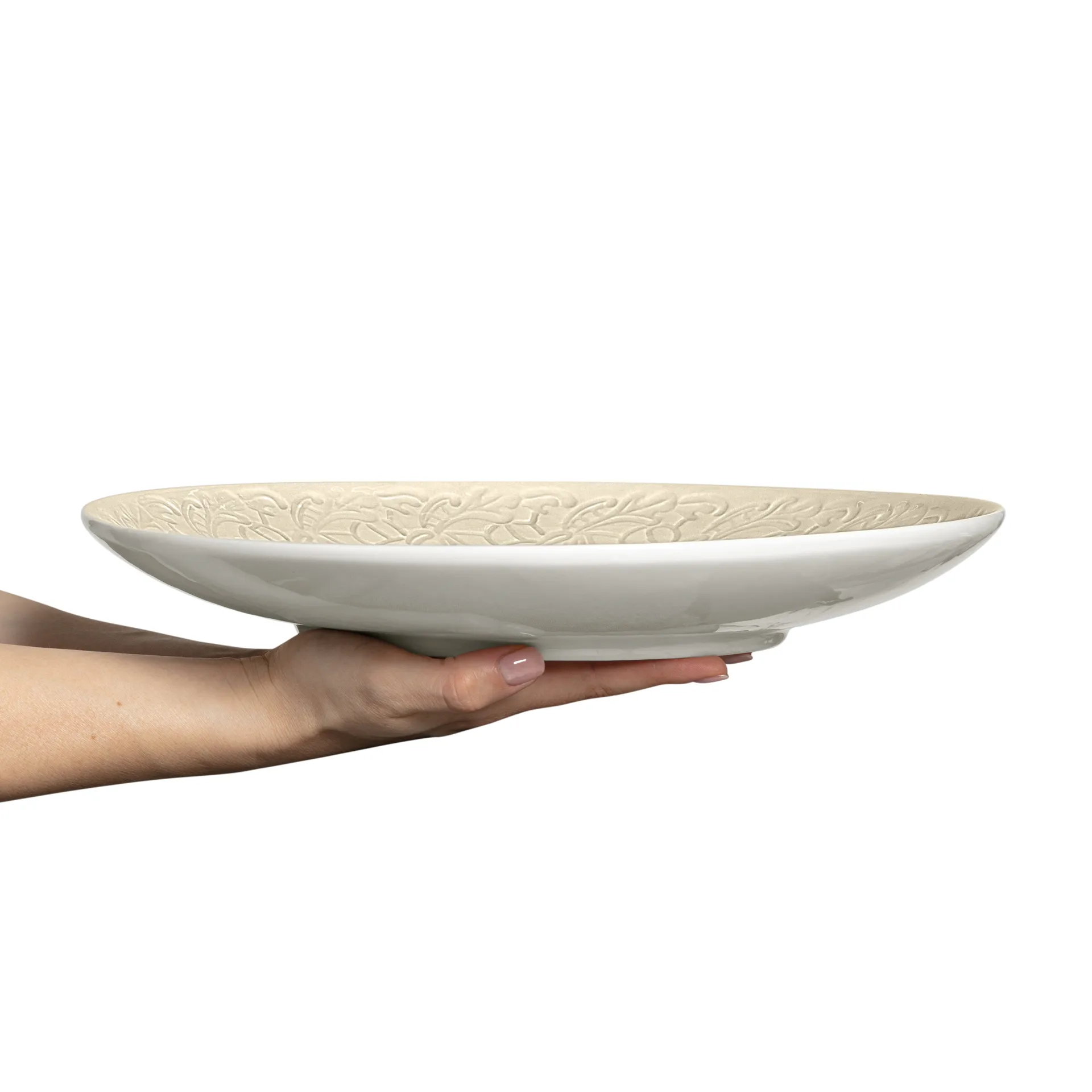 Lace Teller 34cm, Sand Mateus