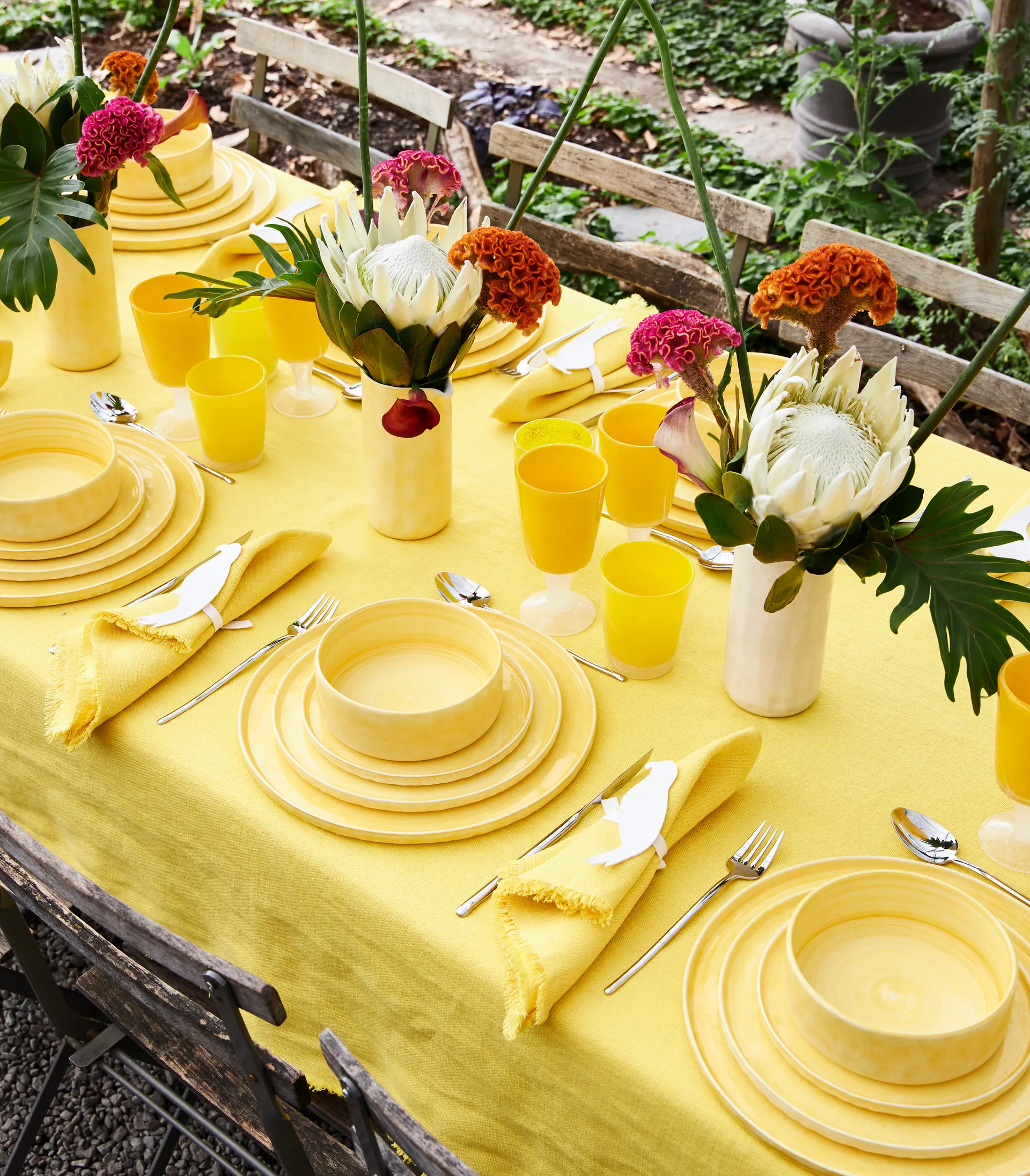 MSY Teller 25cm, Gelb Mateus