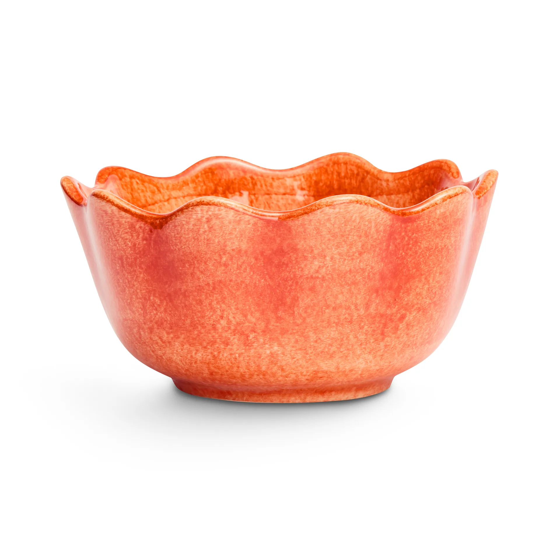 Oyster Schale Ø13cm, Orange Mateus