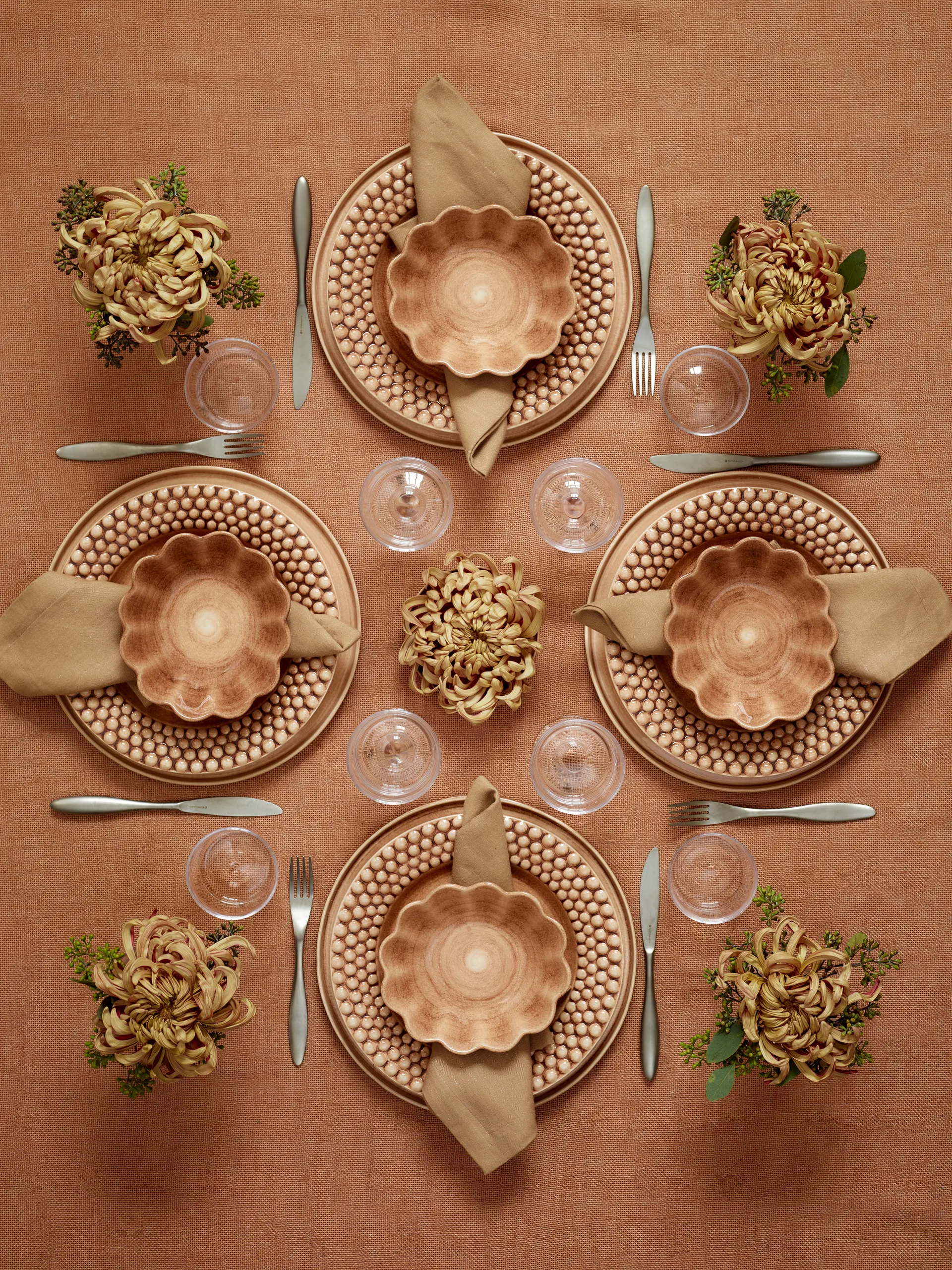 Oyster Schale 16 x 18cm, Cinnamon Mateus