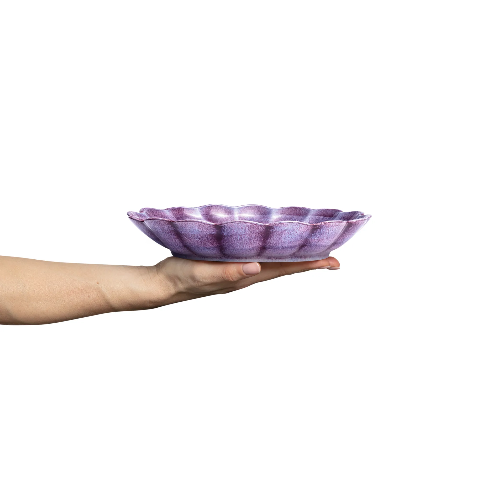 Oyster Schale Ø24cm, Violett Mateus