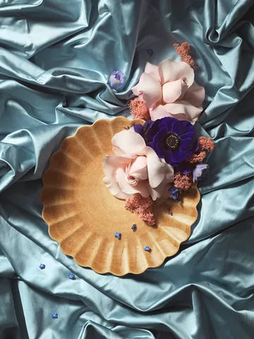 Oyster Teller 20 cm - Cinnamon - Mateus
