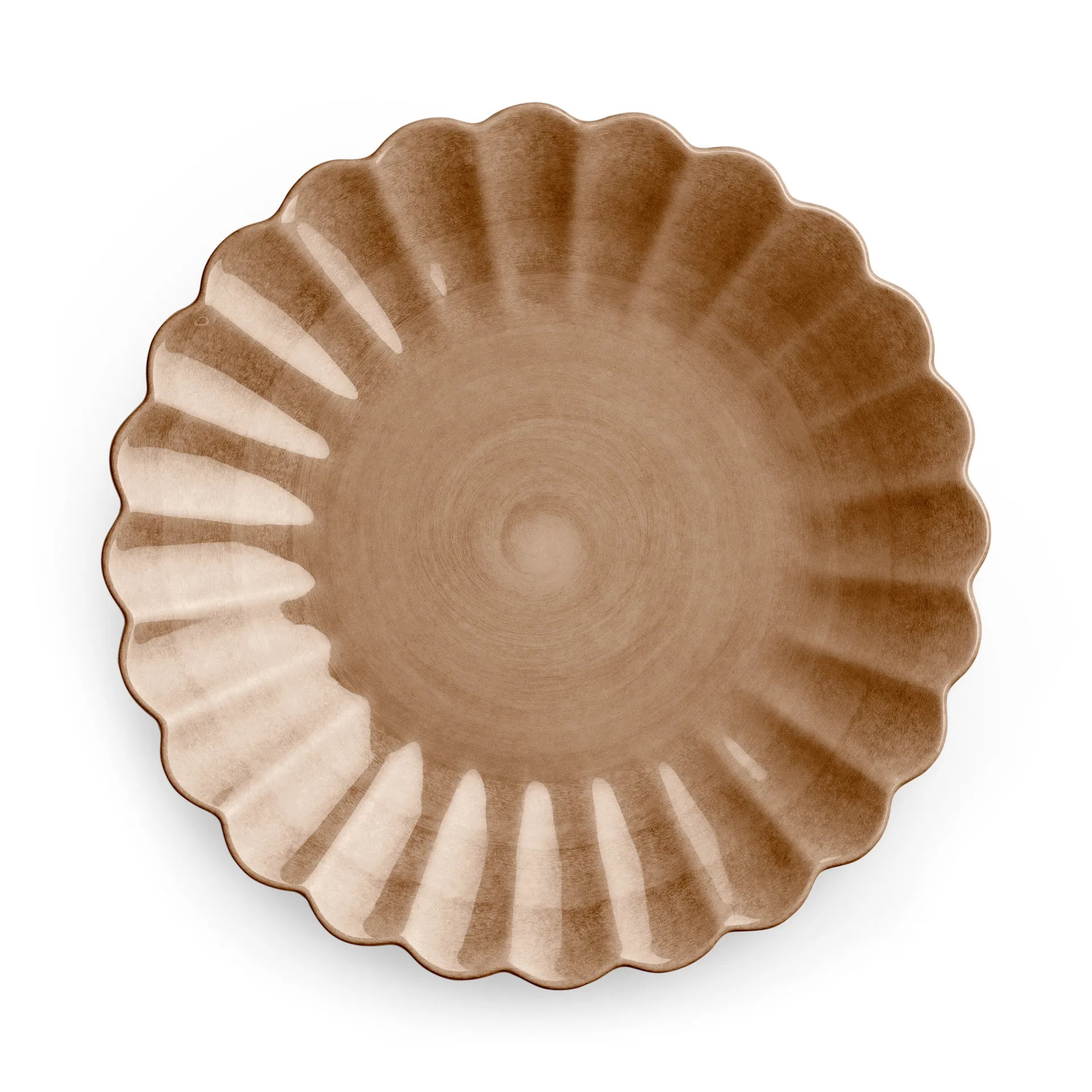Oyster Teller 20 cm, Cinnamon Mateus
