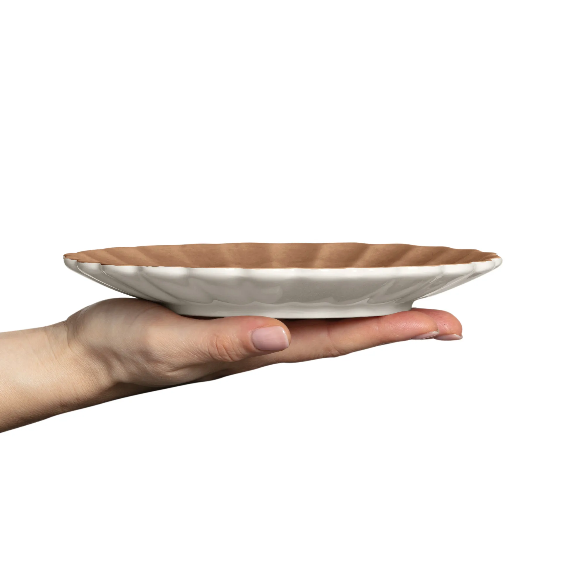 Oyster Teller 20 cm, Cinnamon Mateus