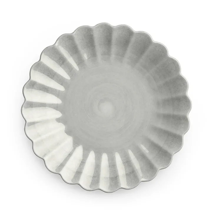 Oyster Teller 20 cm - Grau - Mateus