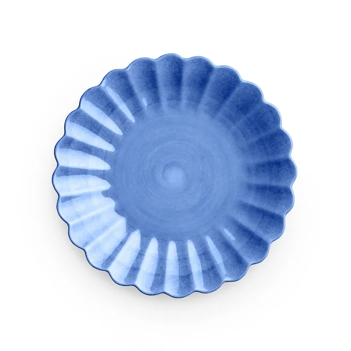 Oyster Teller 20 cm - Hellblau - Mateus