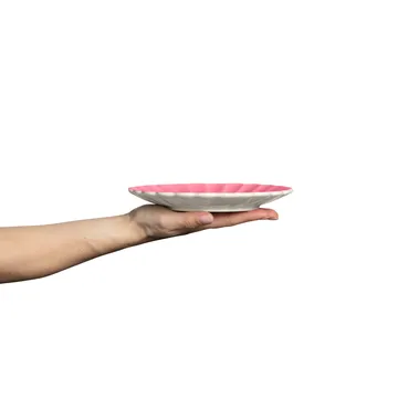 Oyster Teller 20 cm - Rosa - Mateus