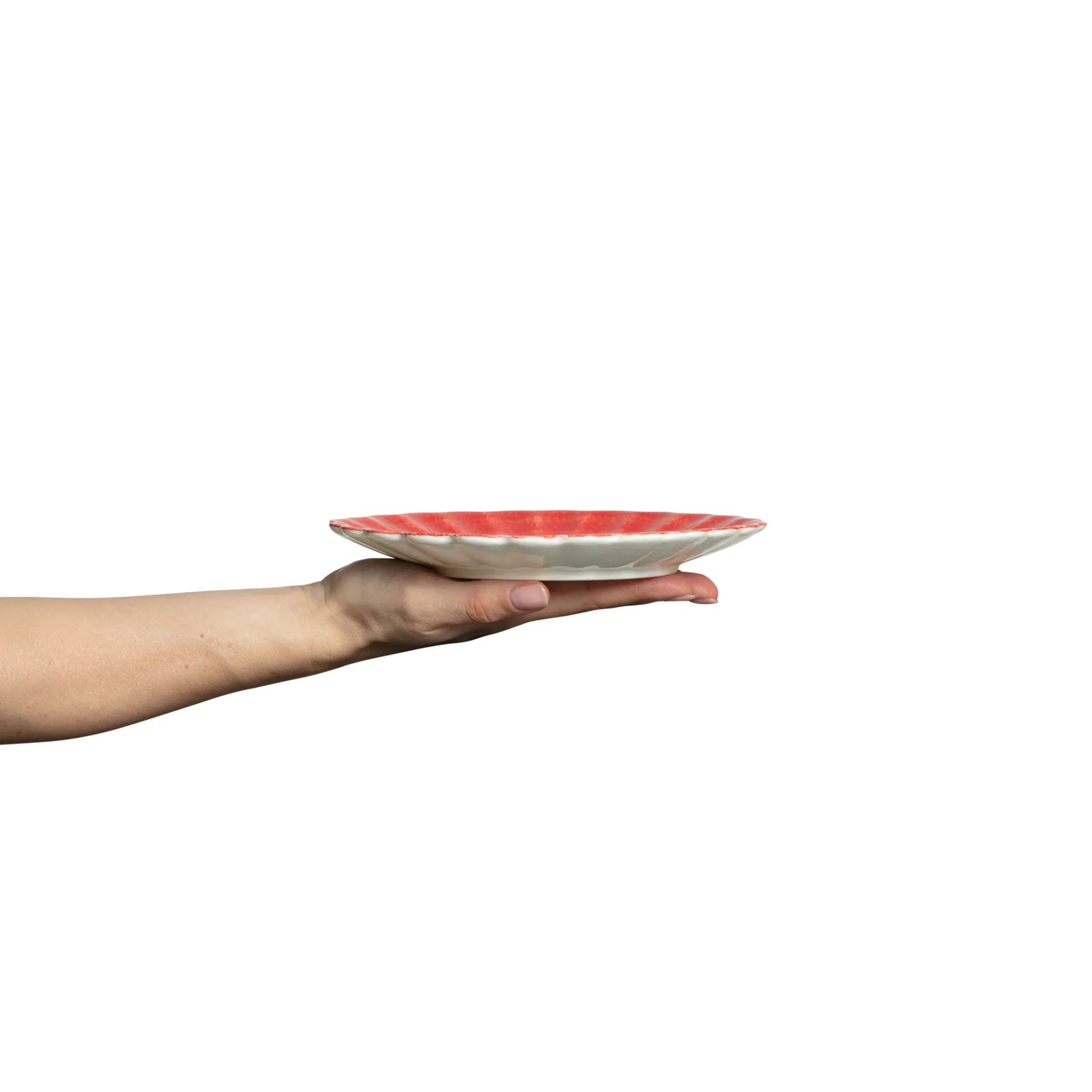 Oyster Teller 20 cm, Rot Mateus