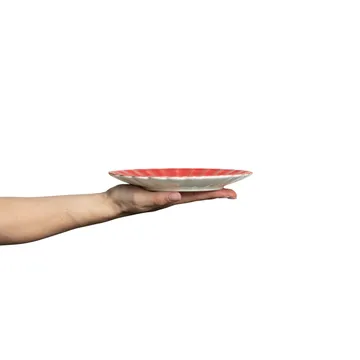 Oyster Teller 20 cm - Rot - Mateus