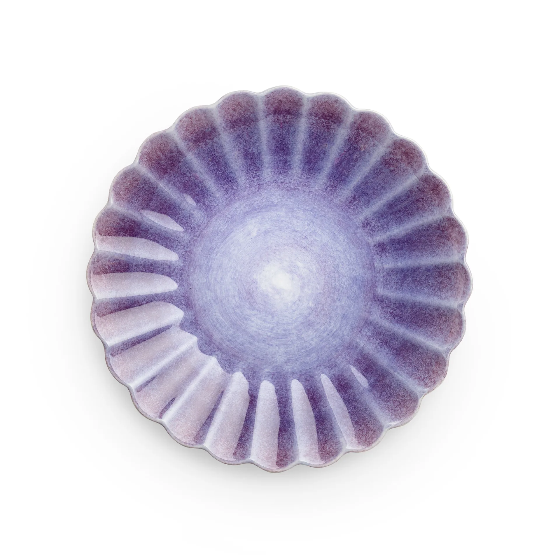 Oyster Teller 20 cm, Violett Mateus