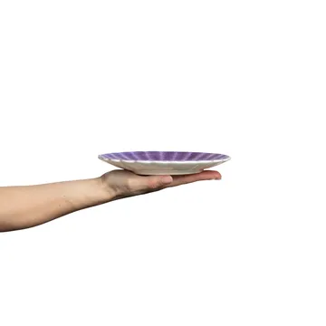 Oyster Teller 20 cm - Violett - Mateus