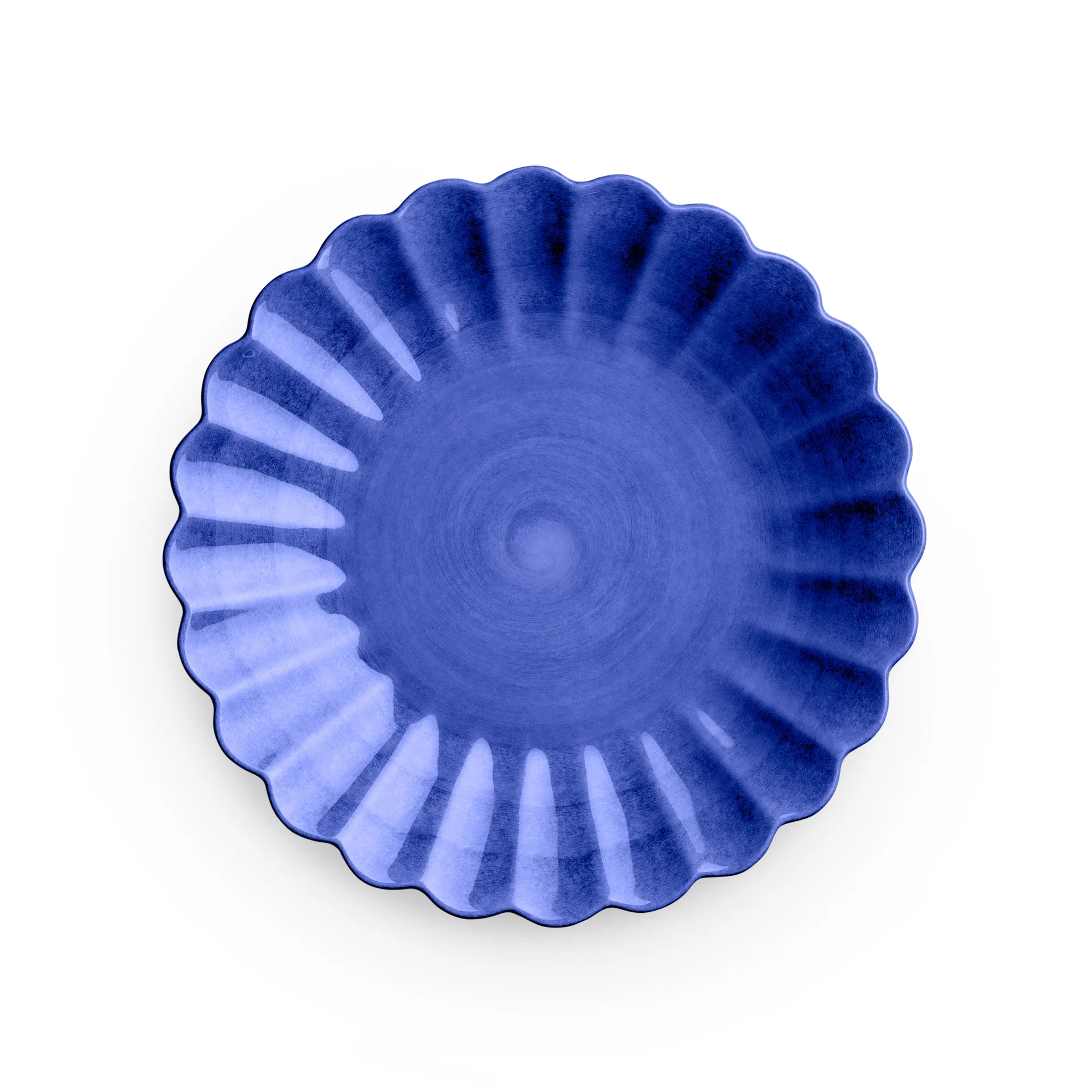 Oyster Teller 20cm, Blau Mateus