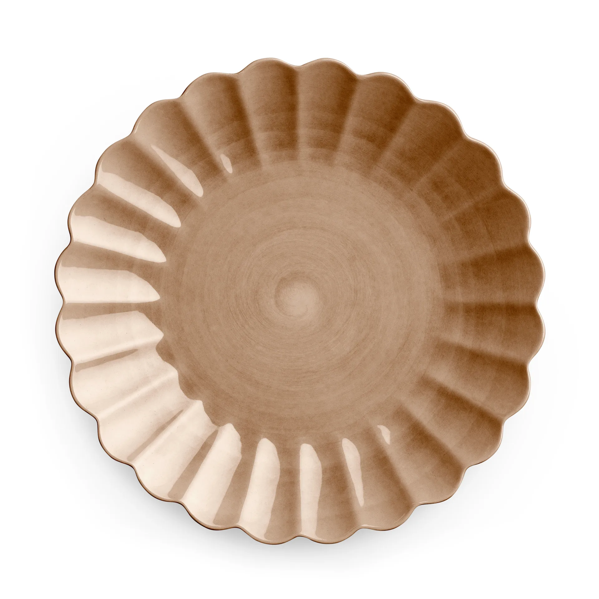 Oyster Teller 28 cm, Cinnamon Mateus