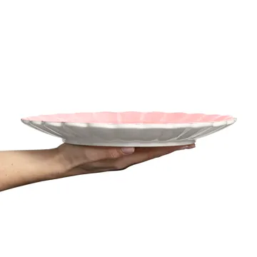 Oyster Teller 28 cm - Hellrosa - Mateus