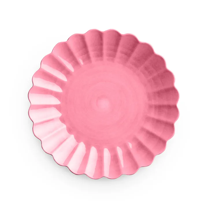 Oyster Teller 28 cm - Rosa - Mateus