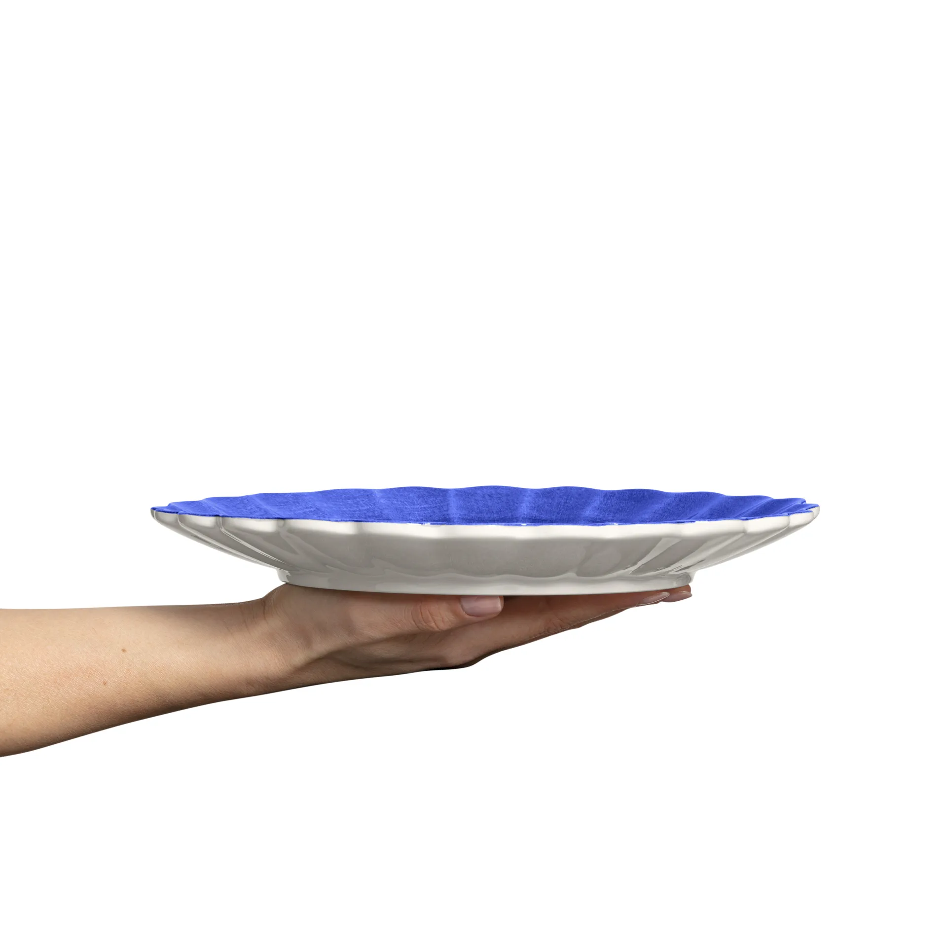 Oyster Teller 28cm, Blau Mateus