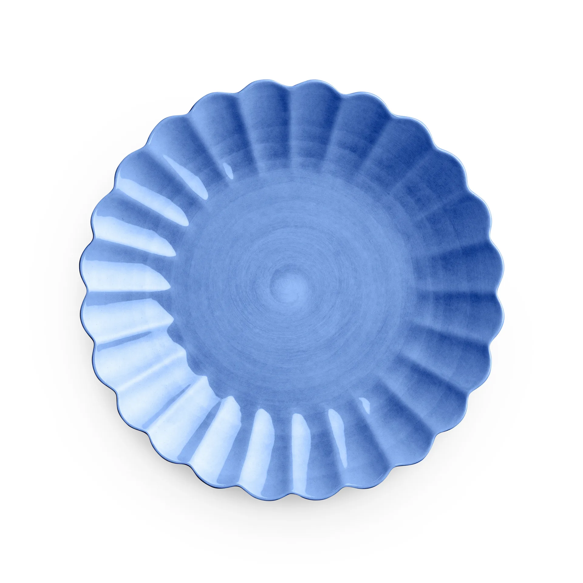Oyster Teller 28cm, Hellblau Mateus