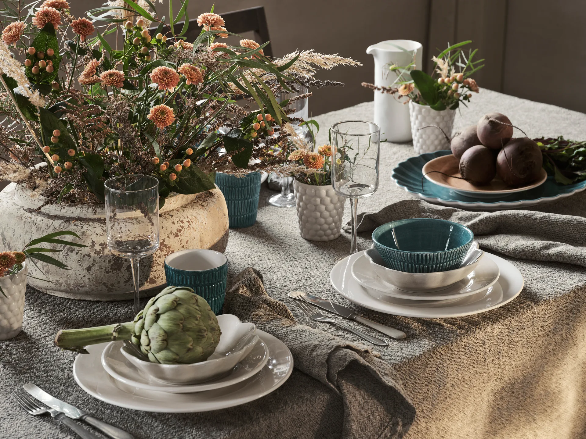 Oyster Teller 30 x 35cm, Ocean Mateus