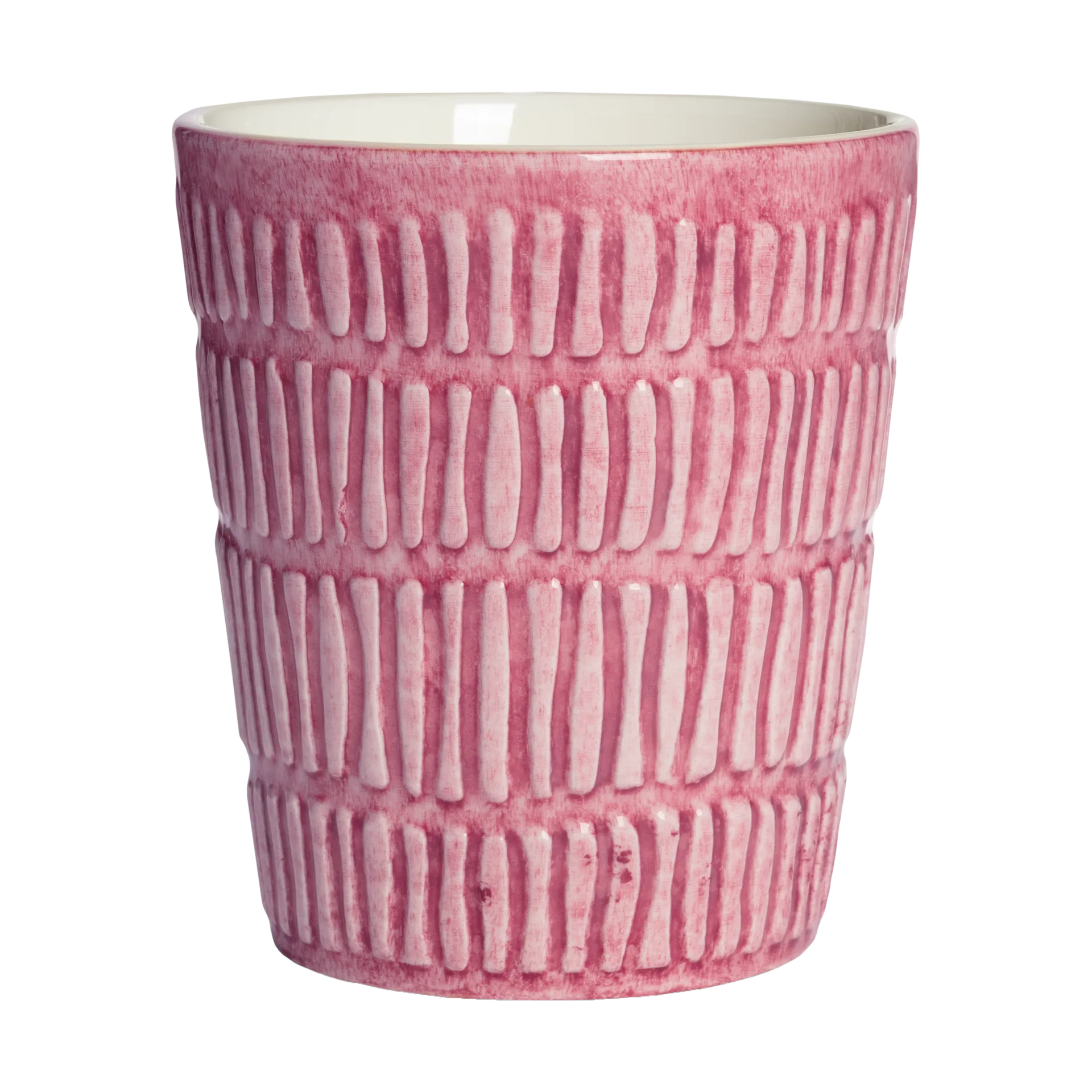 Stripes Becher 30cl, Rosa Mateus