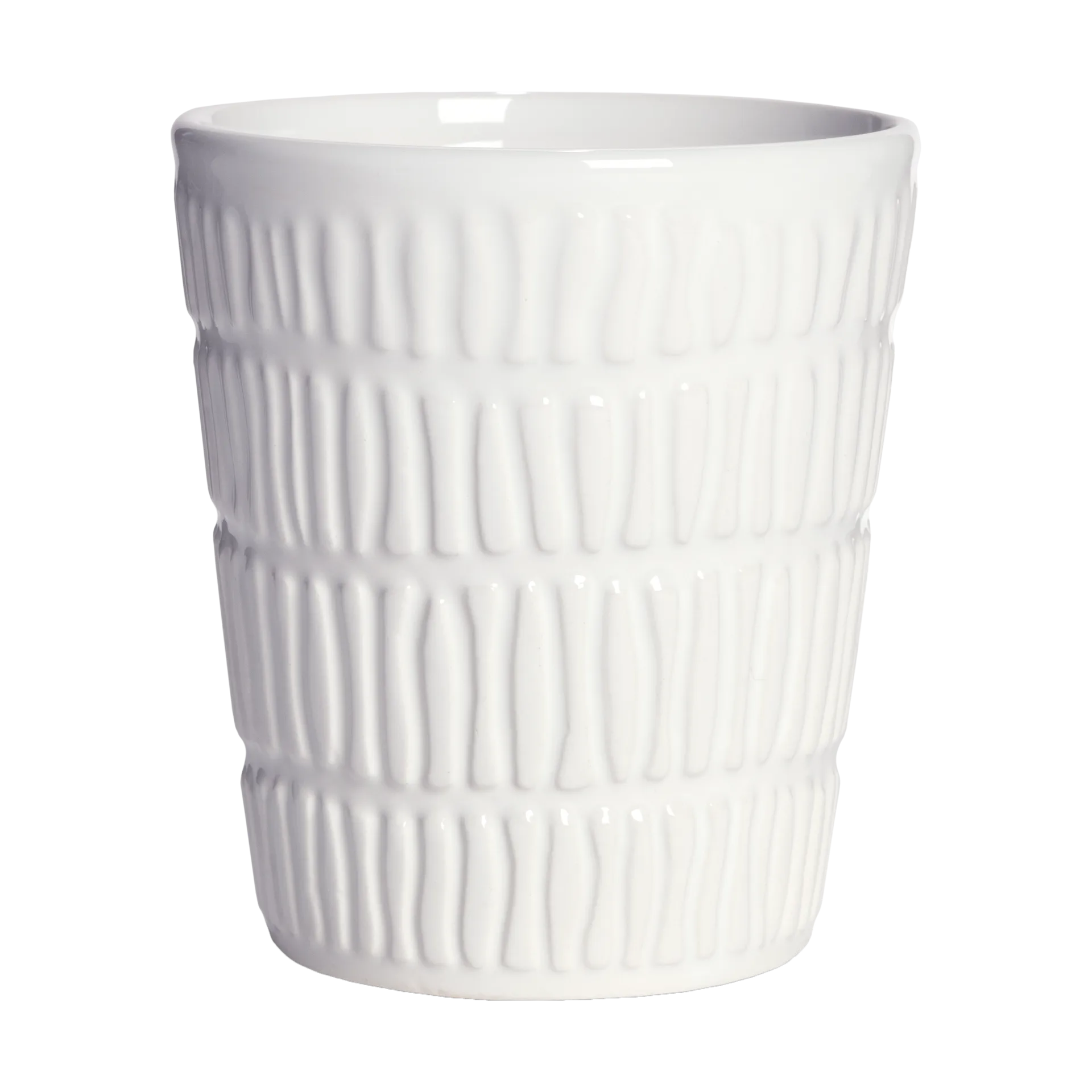 Stripes Becher 30cl, Weiß Mateus