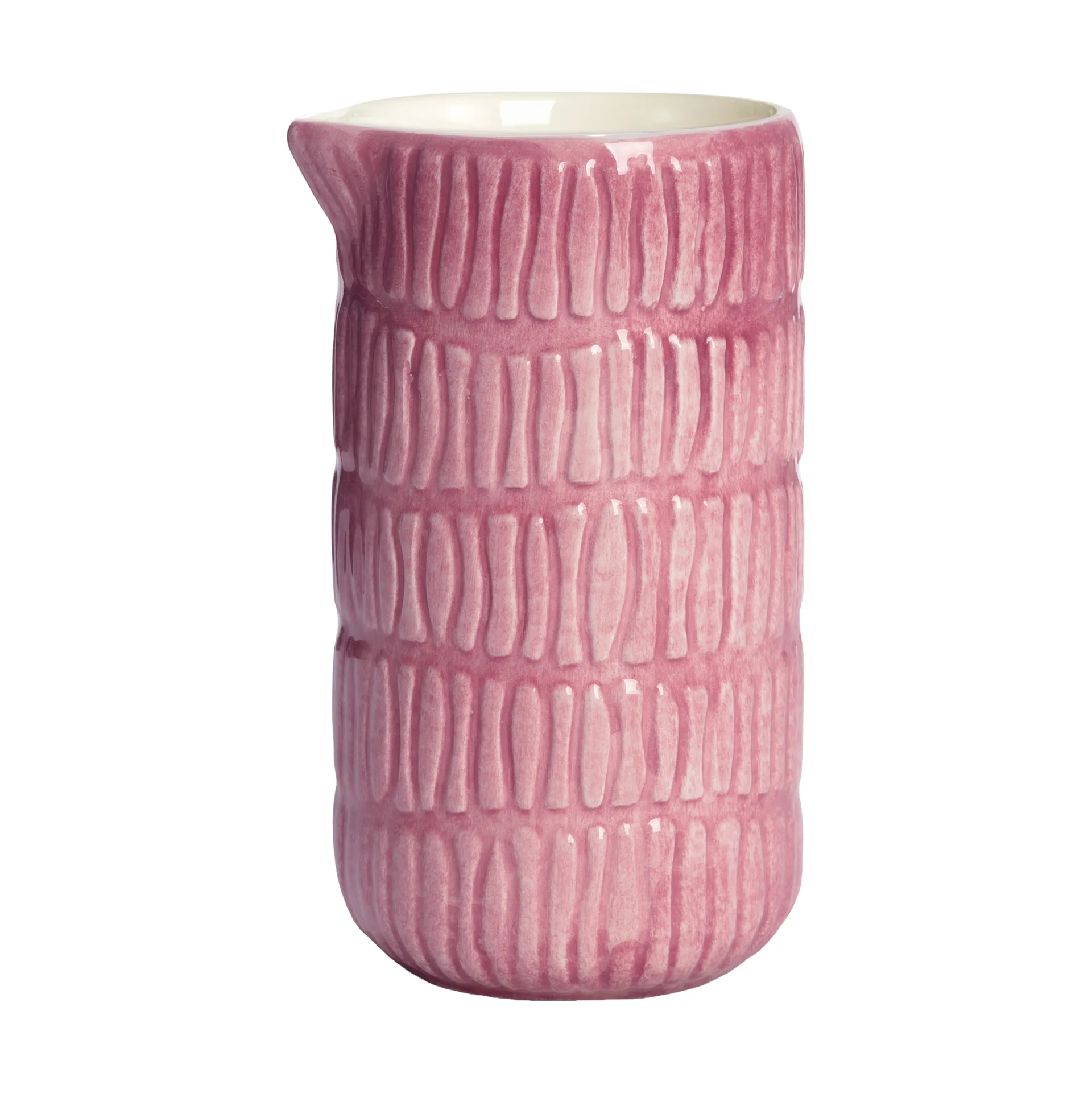 Stripes Krug 30 cl, Rosa Mateus