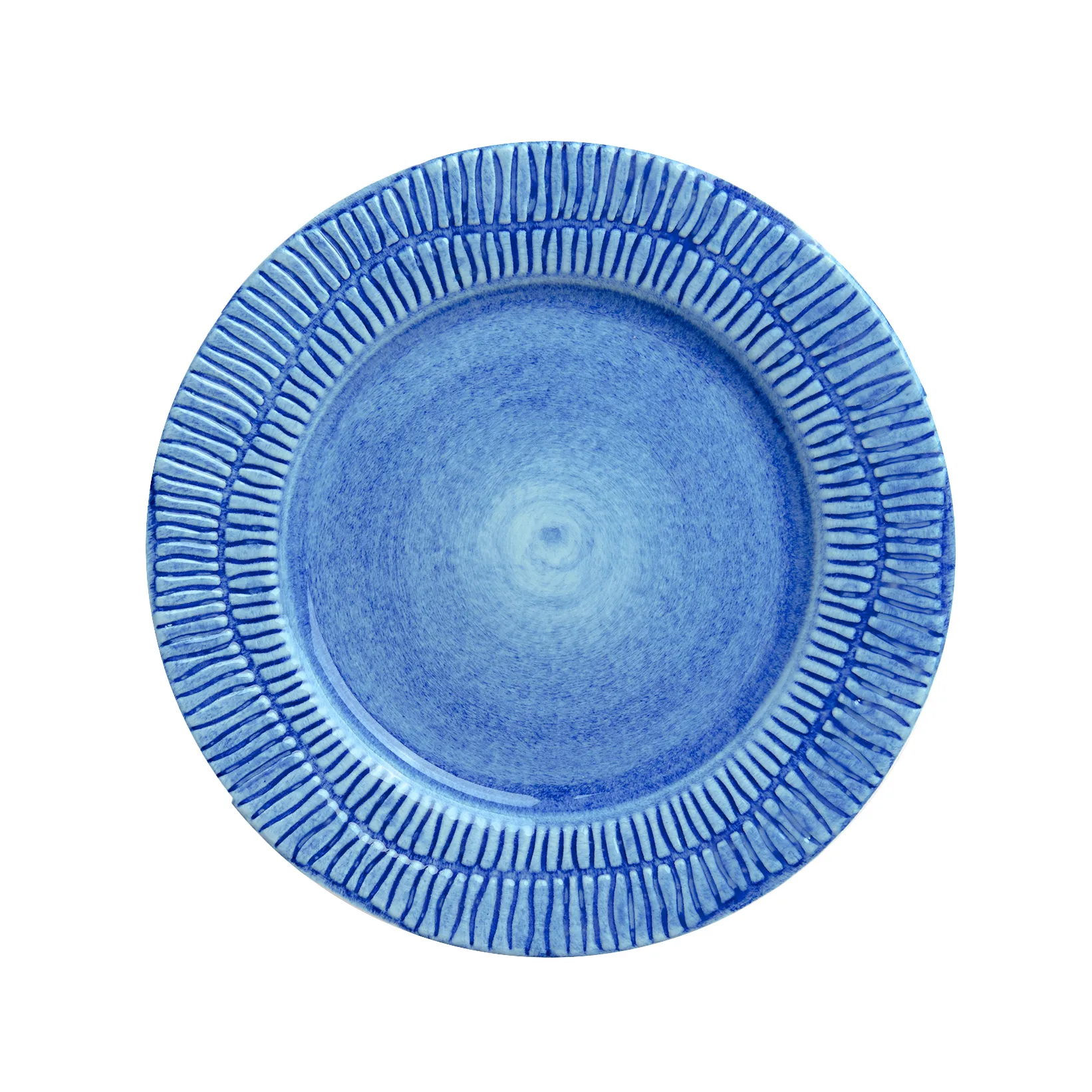 Stripes Teller Ø21cm, Hellblau Mateus