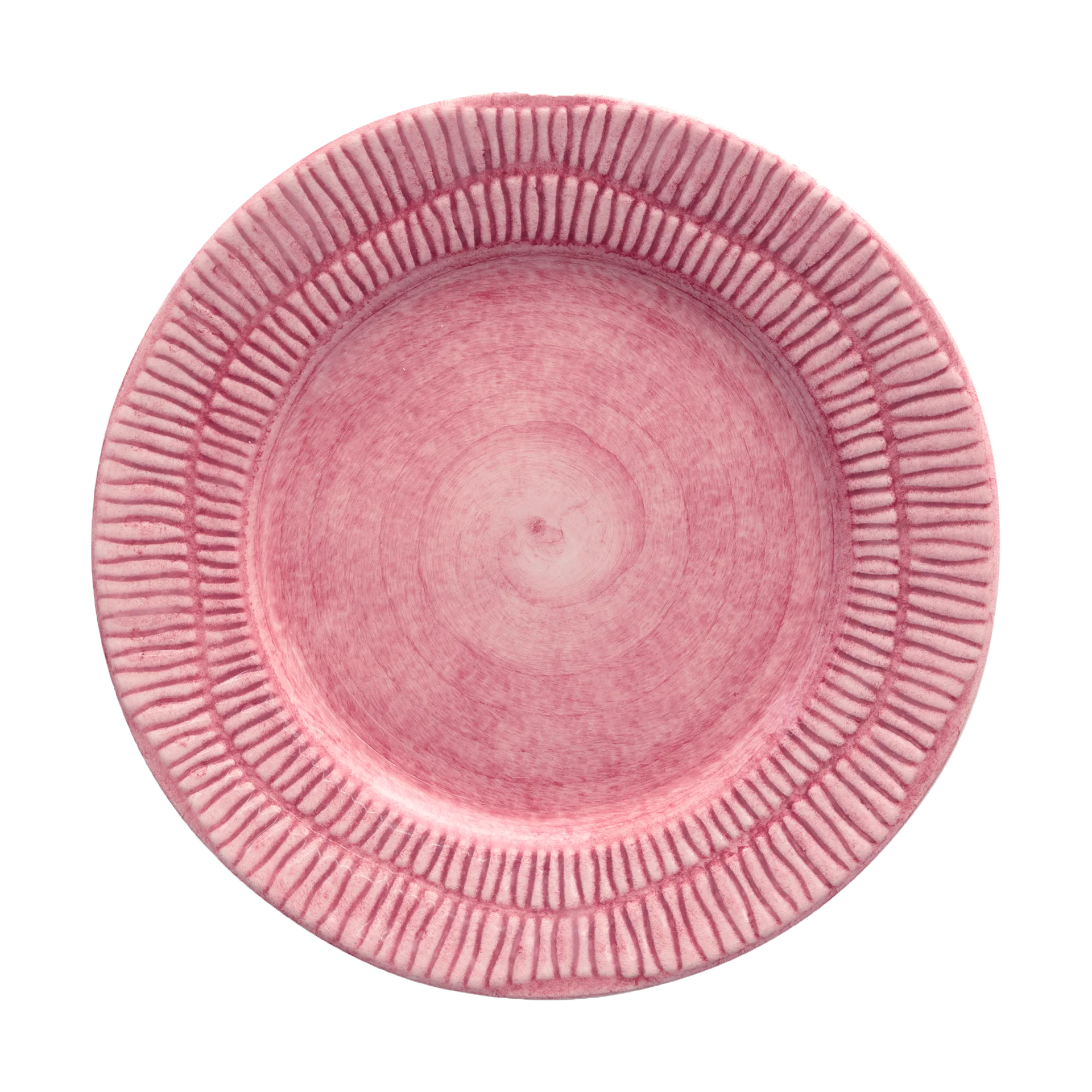 Stripes Teller Ø21cm, Rosa Mateus