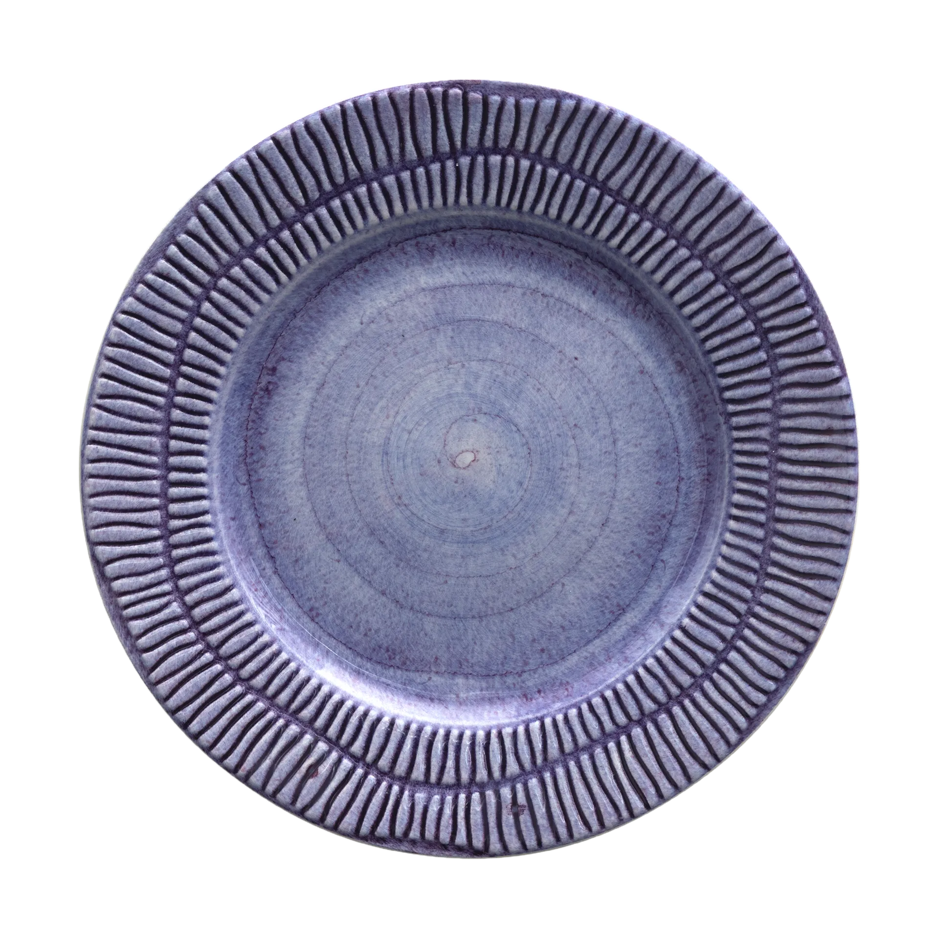 Stripes Teller Ø21cm, Viol Mateus