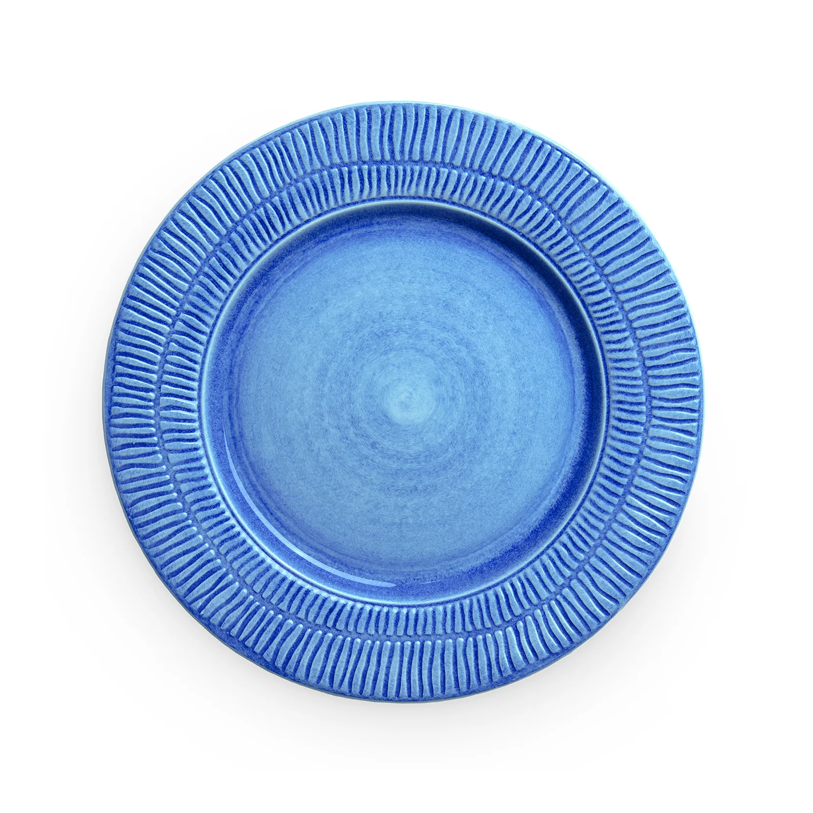 Stripes Teller Ø28cm, Hellblau Mateus