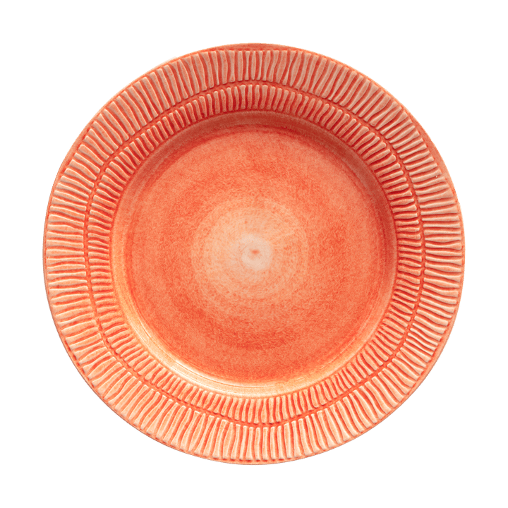 Stripes Teller Ø28cm, Orange Mateus