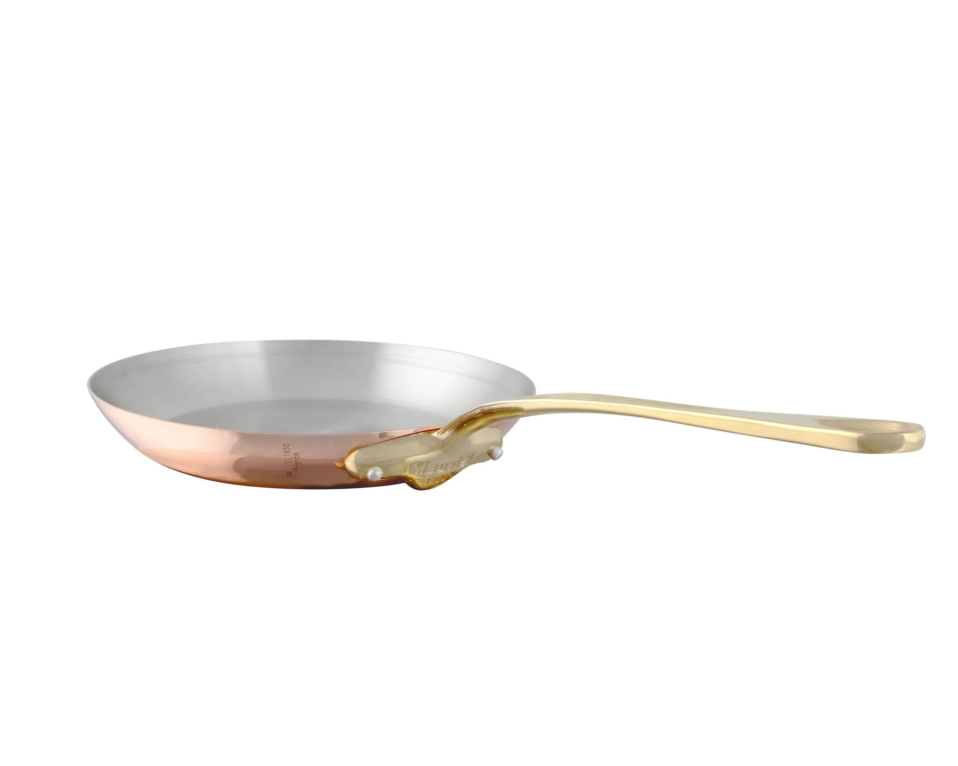 Bratpfanne M'150B Ø26 cm, Kupfer-Messing Mauviel