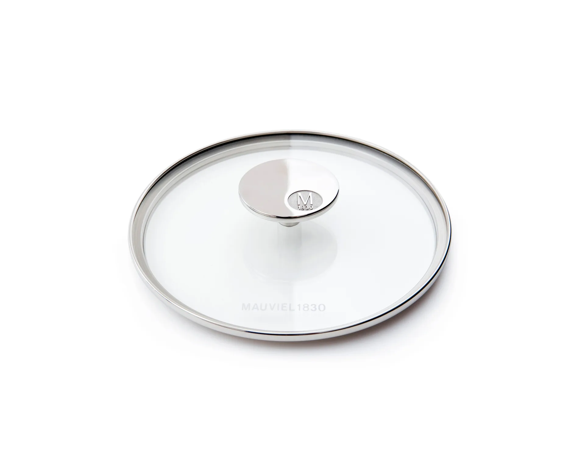 Glasdeckel M'360 16 cm, Glas-Stahl Mauviel