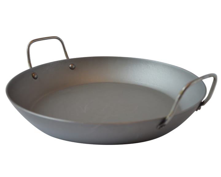 Paellapfanne aus Blecheisen, 40 cm Mauviel