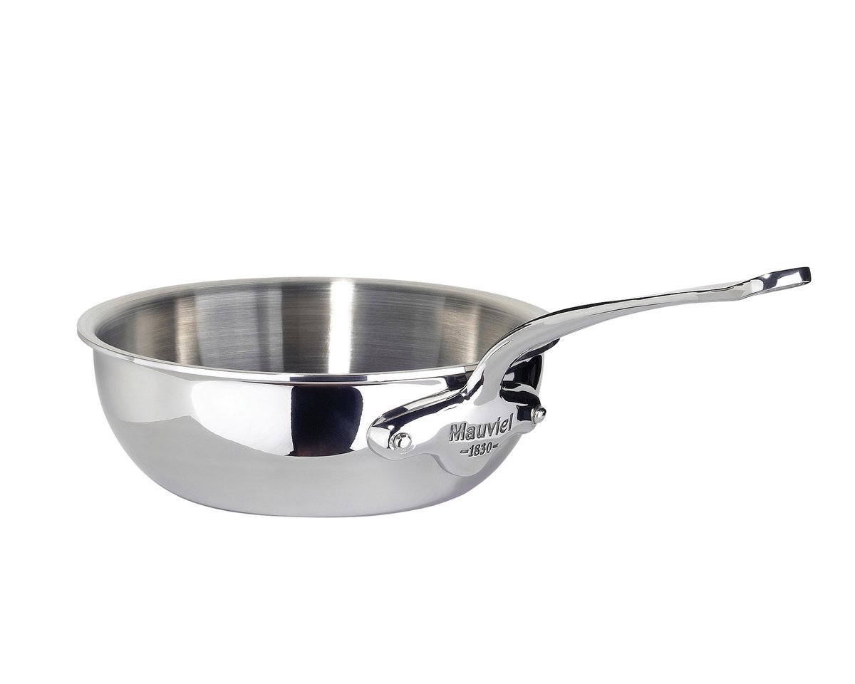 Mauviel Sautépfanne abgerundet Cook Style 2 l Stahl