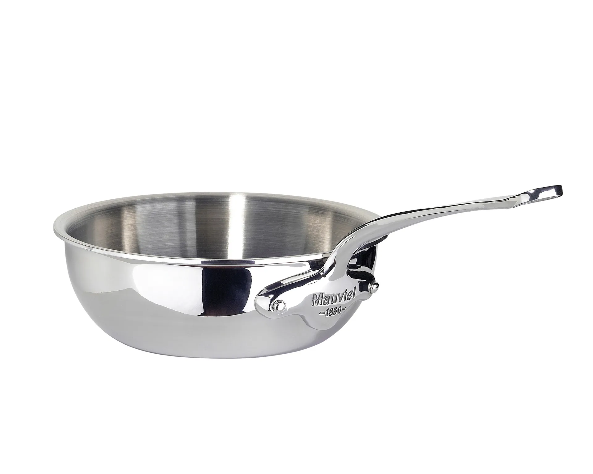 Sauteuse abgerundet Cook Style 2 l, Stahl Mauviel