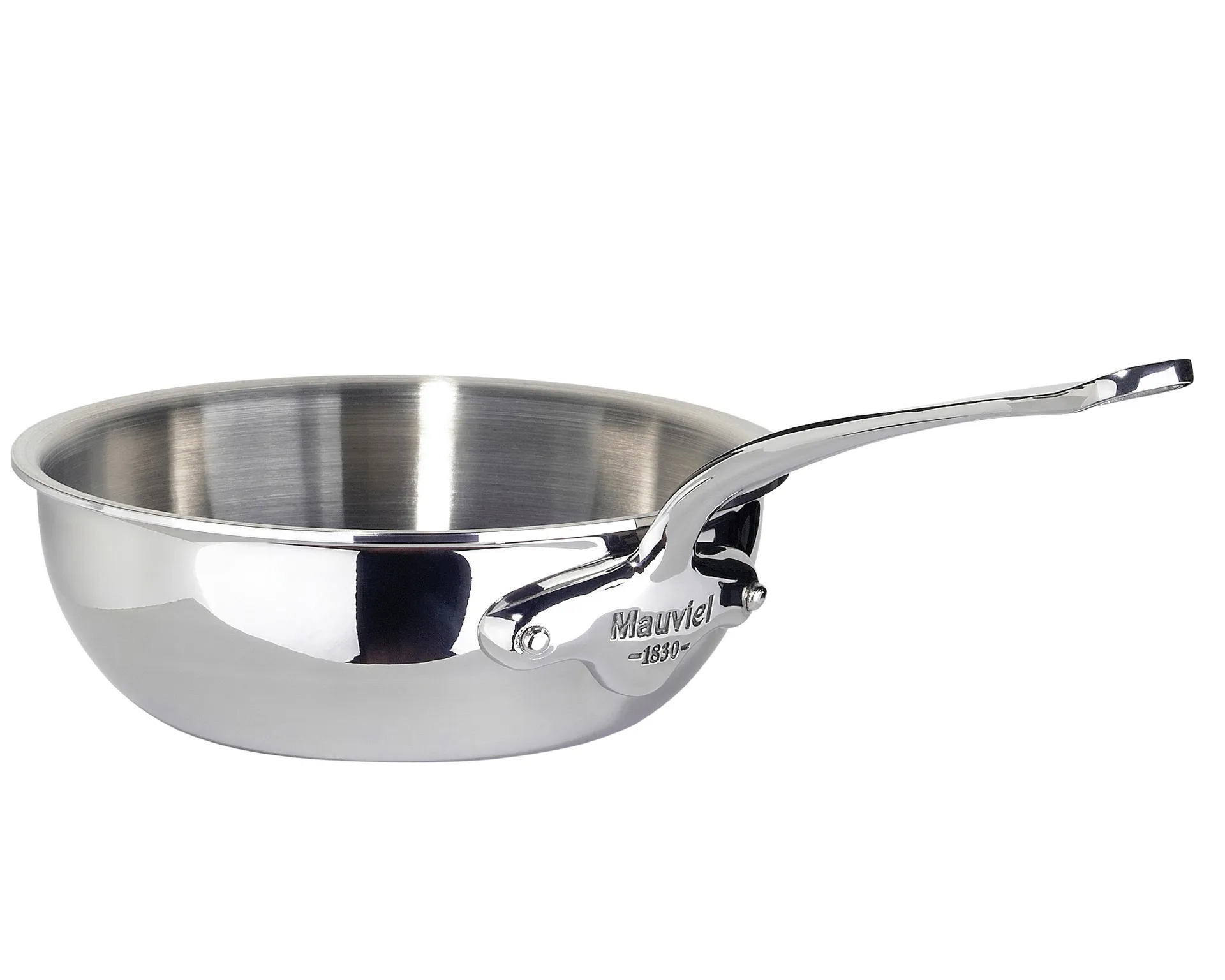 Sauteuse abgerundet Cook Style 3,2 l, Stahl Mauviel