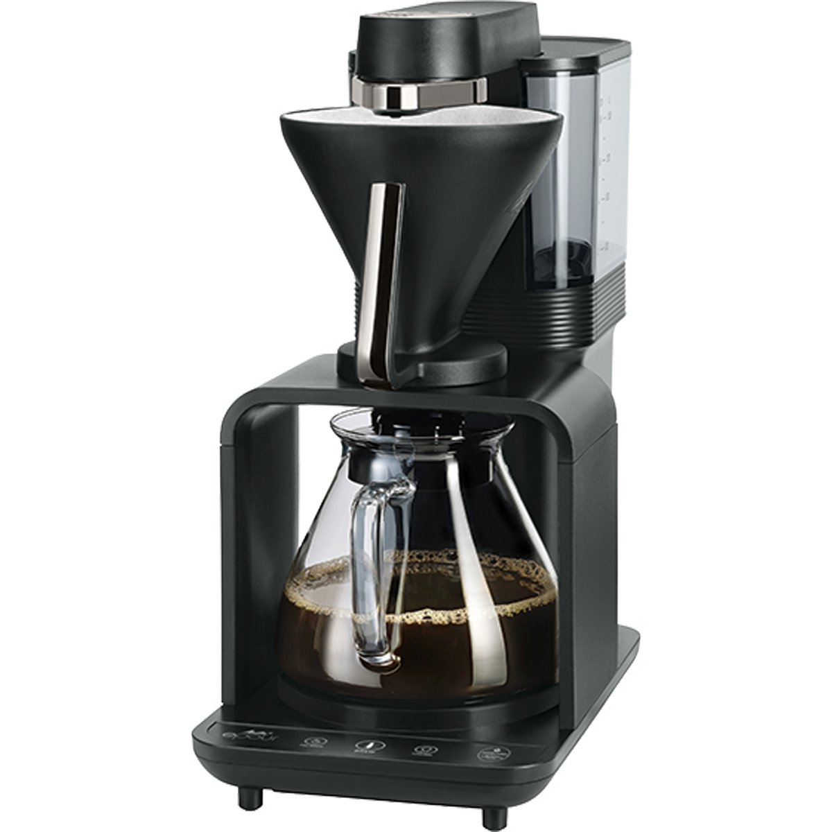 Melitta Epour Kaffeemaschine Schwarz-chrom