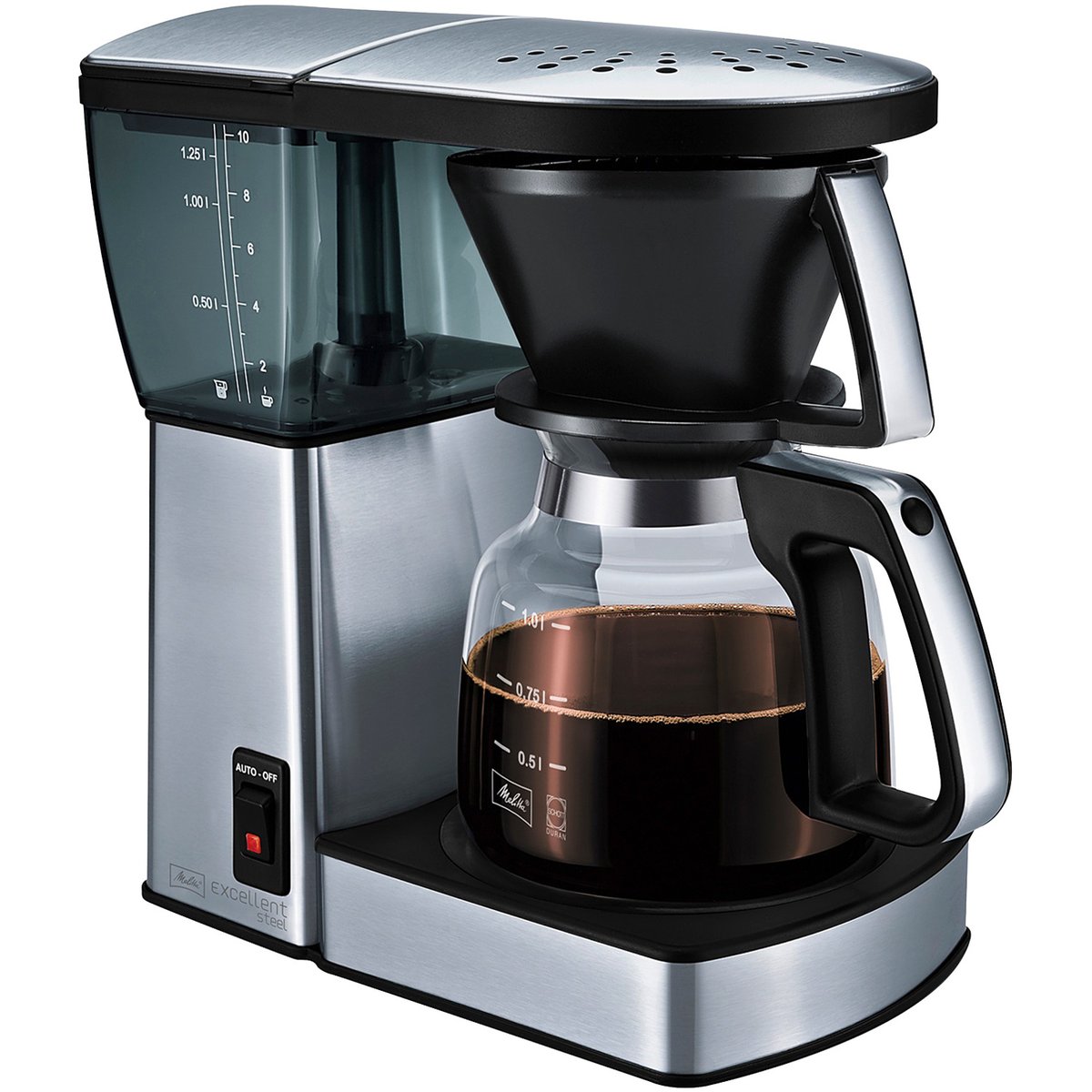 Melitta Excellent 4.0 Kaffeemaschine Stahl