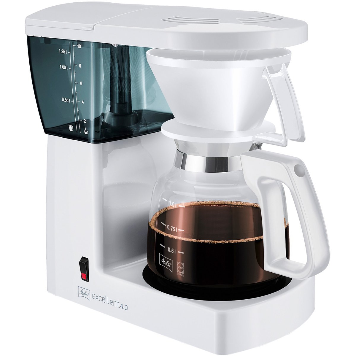 Melitta Excellent 4.0 Kaffeemaschine Weiß