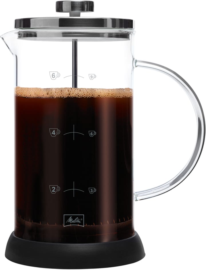 French Press 9 Tassen, Transparent Melitta