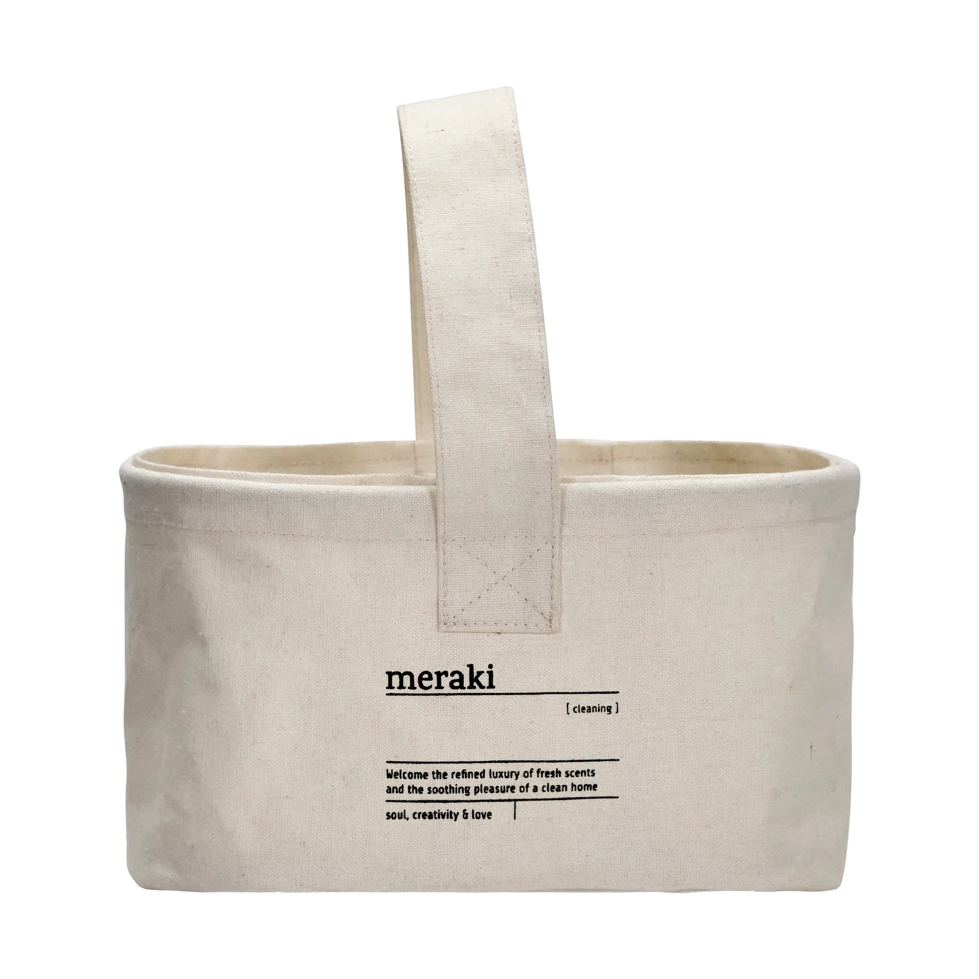 Clean Korb, Weiß Meraki
