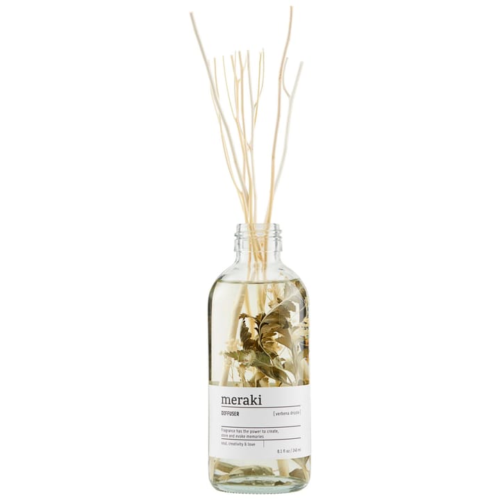 Meraki Diffuser 240 ml, Verbena drizzle Meraki