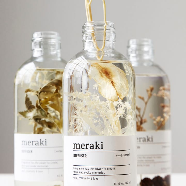 Meraki Diffuser 240 ml, Vivid shades Meraki