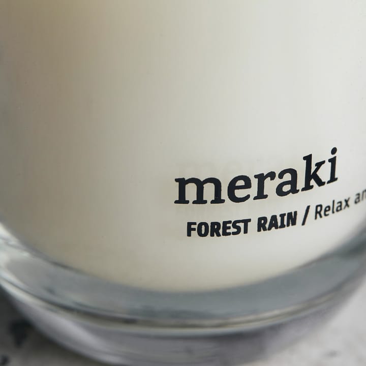 Meraki Duftkerze 22 Stunden 2er Pack, Forest rain Meraki