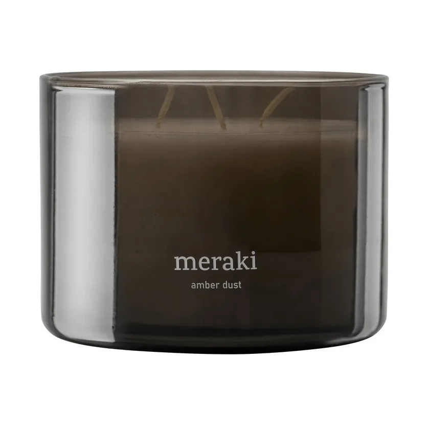 Meraki Duftkerze, 60 Stunden, Amberstaub Meraki